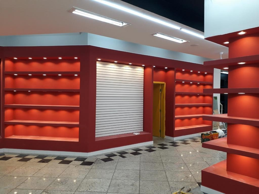 Instalação de Nichos em Gesso