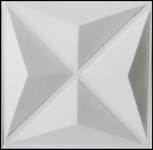 Plaquinha 3D Estrela