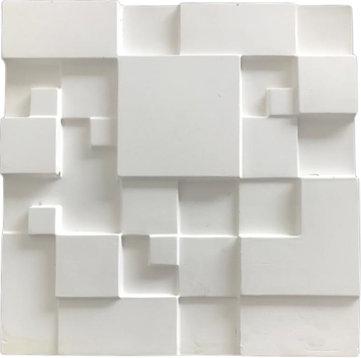 Plaquinha 3D Forma Geométrica
